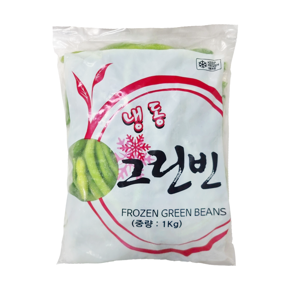 냉동 그린빈 1kg / 야채 글로벌